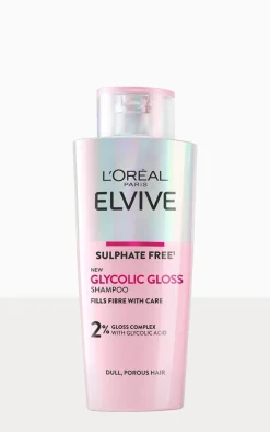 L’Oréal Paris Elvive Glycolic Gloss Sulphate Free Shampoo Hair 200ml