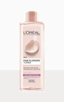 L'Oreal Paris Fine Flowers Toner for Normal to Dry Sensitive Skin 400ml
