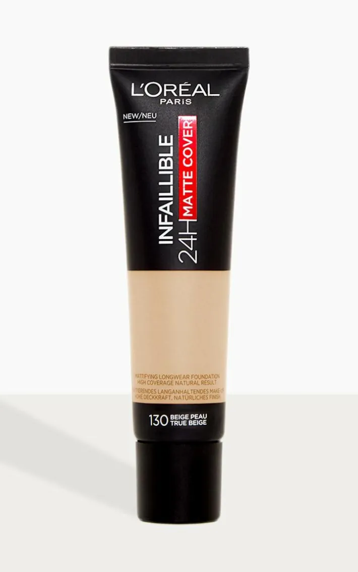 L'Oreal Paris Infallible 24hr Matte Cover Foundation 130 True Beige