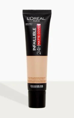 L'Oreal Paris Infallible 24hr Matte Cover Foundation 155 Natural Rose