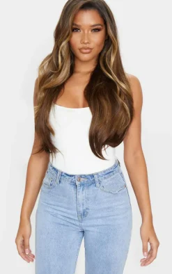LullaBellz 22" 5 Piece Straight Clip In Hair Extensions Choc Brown