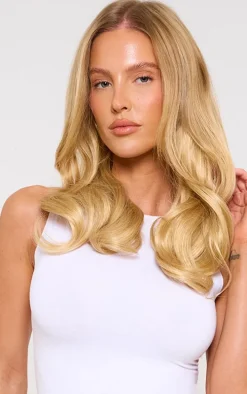 Lullabellz 18" Hidden Halo Blow Dry Hair Extensions - Golden Blonde