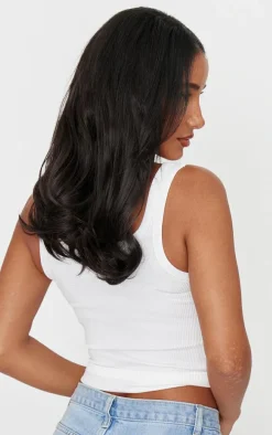 Lullabellz 18" Hidden Halo Blow Dry Hair Extensions - Dark Brown