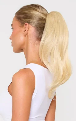 Lullabellz Blow Dry 16"Claw Clip Pony - Light Blonde