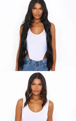 Lullabellz Extra AF 34'' 5 Piece Natural Wavy Clip Ins Natural Black