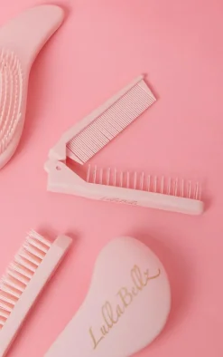 Lullabellz 2-In-1 Folding Comb & Brush