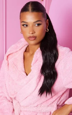 Lullabellz Midi Grande Brushed Out Wave 22" Wraparound Pony Dark Brown