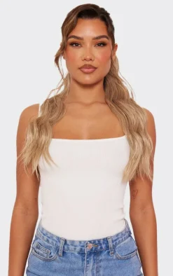 Lullabellz Midi Grande Brushed Out Wave 22" Wraparound Pony California Blonde