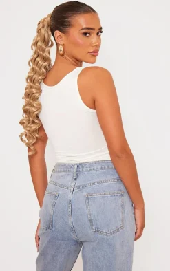 Lullabellz Midi Grande Curly Corkscrew 20" Wraparound Pony Golden Blonde