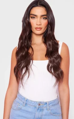 Lullabellz Super Thick 22" 5 Piece Wave Hair Extensions Chocolate Brown