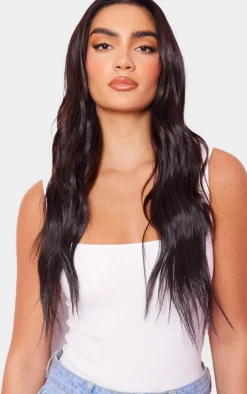 Lullabellz Super Thick 22" 5 Piece Wave Hair Extensions Dark Brown