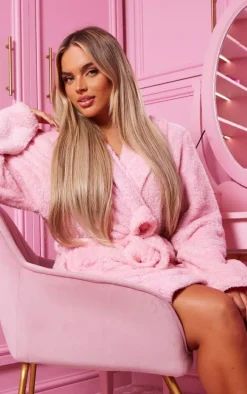 Lullabellz Thick 24` 1 Piece Straight Clip In Hair Extensions Light Blonde