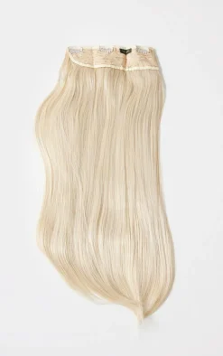 Lullabellz Thick 24` 1 Piece Straight Clip In Hair Extensions California Blonde