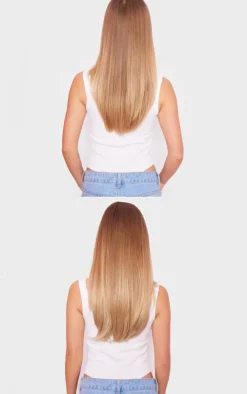 Lullabellz Thick 18` 1 Piece Straight Clip In Extensions California Blonde