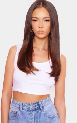 Lullabellz Thick 18` 1 Piece Straight Clip In Hair Extensions Golden Brown