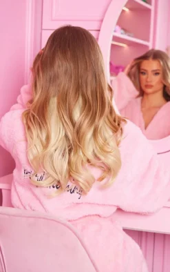 Lullabellz Thick 16` 1 Piece Curly Clip In Hair Extensions Light Blonde