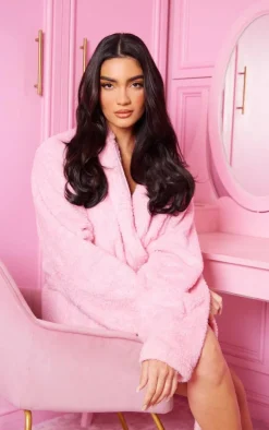 Lullabellz Thick 16` 1 Piece Curly Clip In Hair Extensions Dark Brown