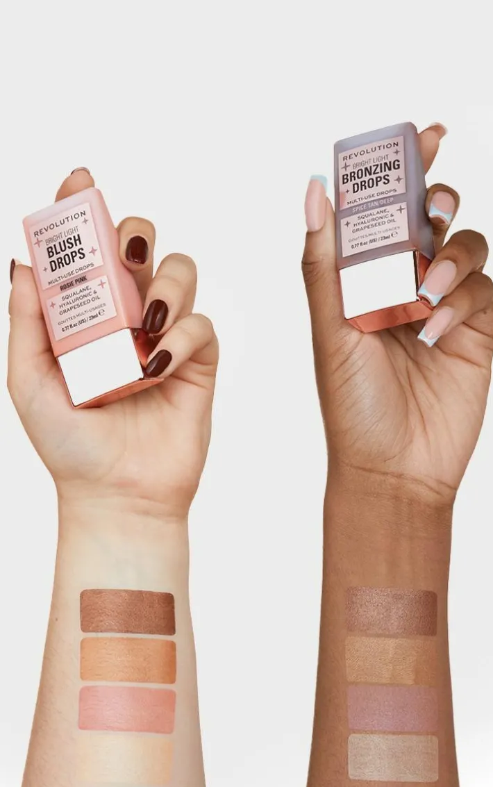 Makeup Revolution Bright Light Glow Bronzing Drops Golden Star Dew
