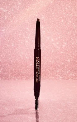 Makeup Revolution Duo Brow Definer Pencil Light Brown