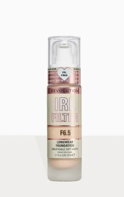 Makeup Revolution IRL Filter Longwear Foundation F6.5