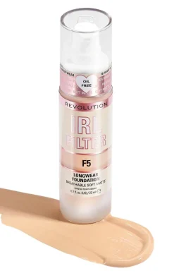 Makeup Revolution IRL Filter Longwear Foundation F5