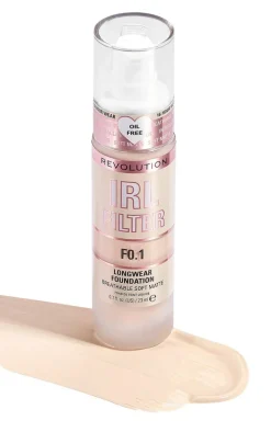 Makeup Revolution IRL Filter Longwear Foundation F0.2