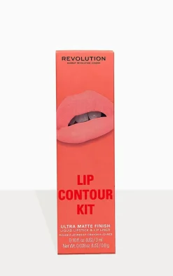 Makeup Revolution Lip Contour Kit Coral Babe