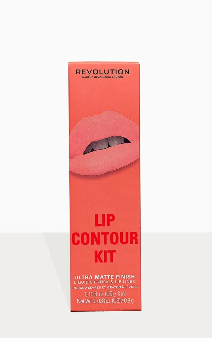 Makeup Revolution Lip Contour Kit Coral Babe