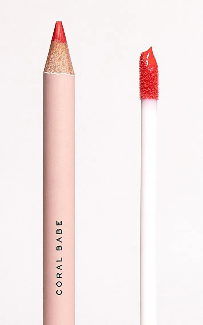 Makeup Revolution Lip Contour Kit Coral Babe