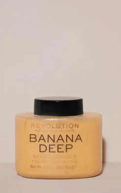 Makeup Revolution Loose Baking Powder Banana Deep