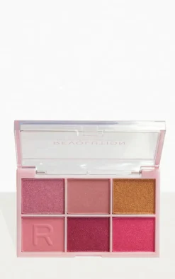 Makeup Revolution Mini Color Reloaded Eyeshadow Palette Heartbreaker Pink