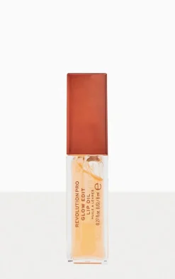 Makeup Revolution Pro Glow Edit Shimmer Lip Oil Forever Orange