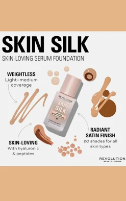 Makeup Revolution Skin Silk Serum Foundation F16