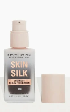 Makeup Revolution Skin Silk Serum Foundation F20