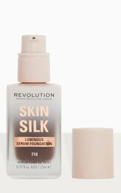 Makeup Revolution Skin Silk Serum Foundation F18