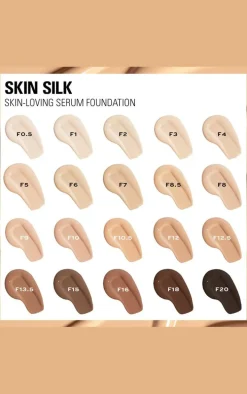 Makeup Revolution Skin Silk Serum Foundation F9