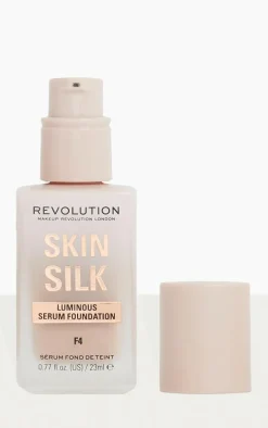 Makeup Revolution Skin Silk Serum Foundation F4