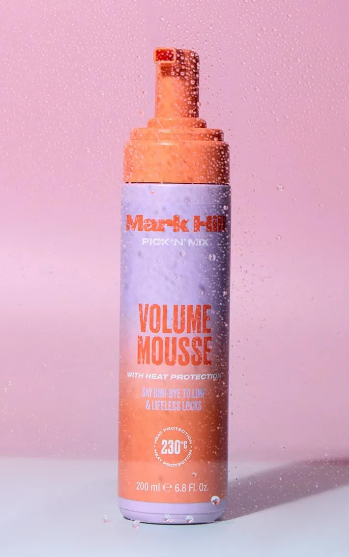 Mark Hill Curl Lock Heat Protection Volume Mousse 200Ml