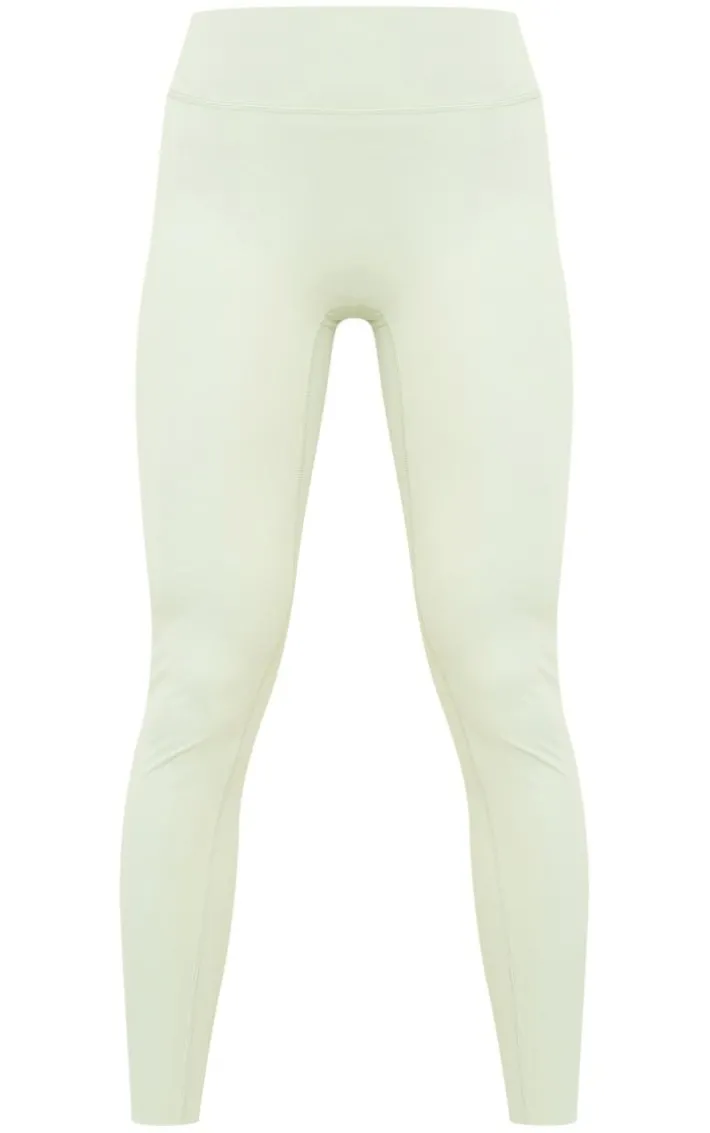 Matcha Green Sculpt Basic Leggings