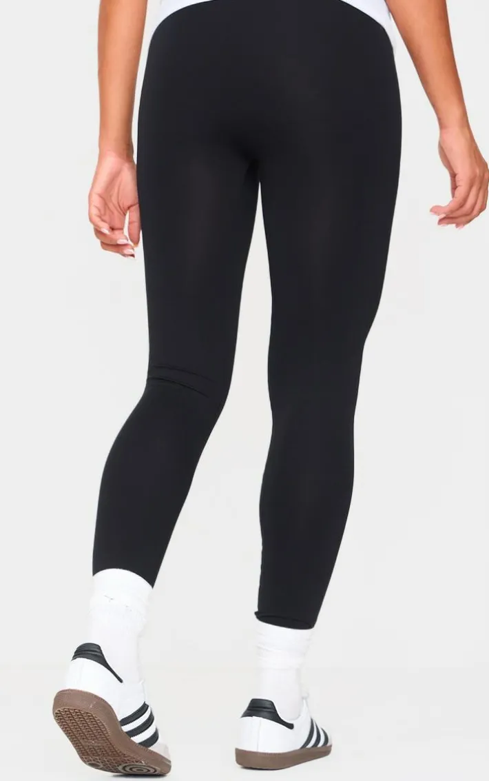 Maternity Black Bump Support Seamless Leggings