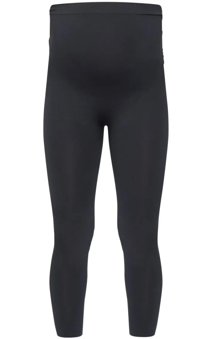 Maternity Black Bump Support Seamless Leggings