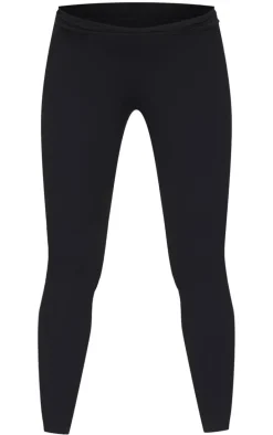 Maternity Black Snatched Sculpt Leggings