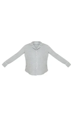 Maternity Grey Mama Long Sleeve PJ Top