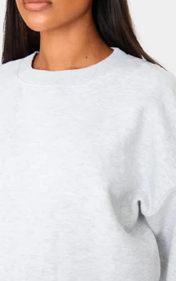 Maternity Grey Marl Basic Ultimate Sweatshirt