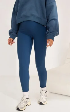 Maternity Navy Snatched Sculpt Leggings