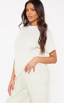 Maternity Oatmeal Waffle Textured Flared Pants