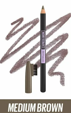 Maybelline Express Brow Shaping Pencil Natural Definition 04 Medium Brown