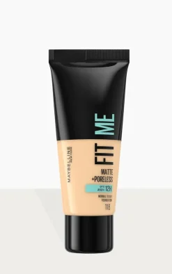 Maybelline Fit Me matte & Poreless Full Coverage Foundation 118 Light Beige