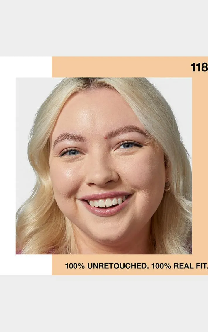 Maybelline Fit Me matte & Poreless Full Coverage Foundation 118 Light Beige