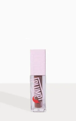Maybelline Lifter Gloss Plumping Lip Gloss With Hyaluronic Acid and Chilli Pepper Cocoa Zing